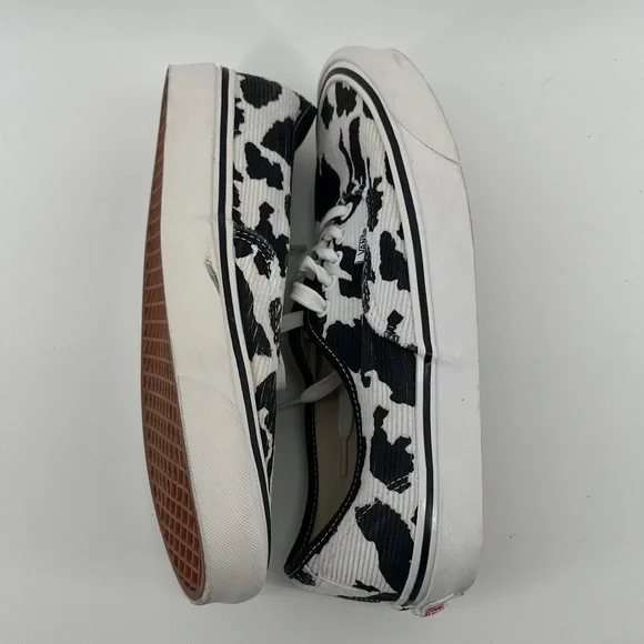 Vans Premium Authentic LX Style Cow Print Sneakers Men’s sz 11 - Picture 9 of 10